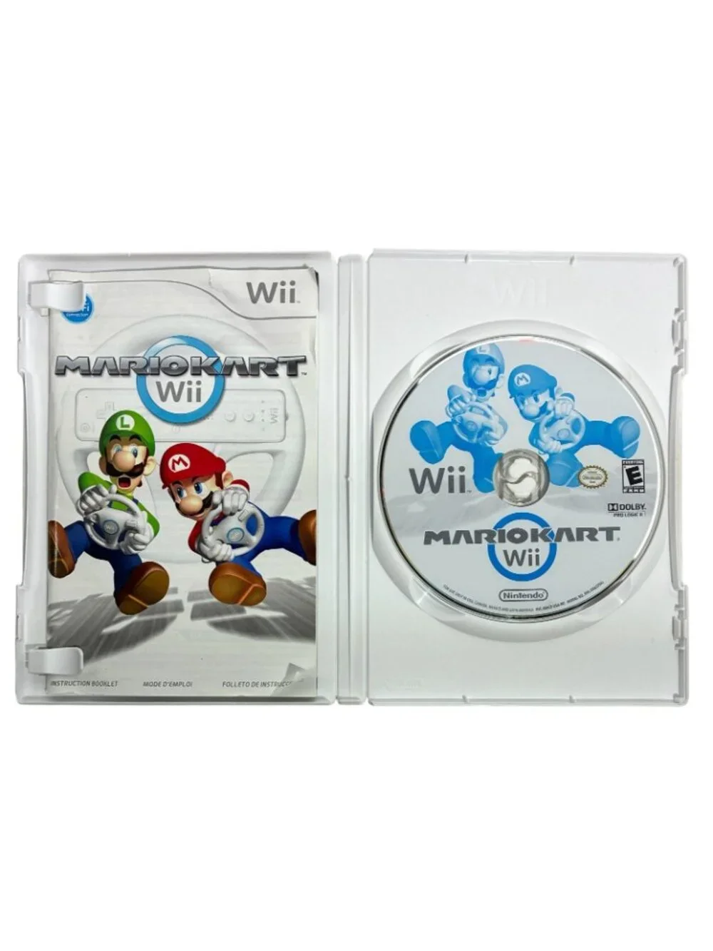Mario Kart Wii Nintendo 2008 Complete CIB Tested Working Racing Game Case Manual